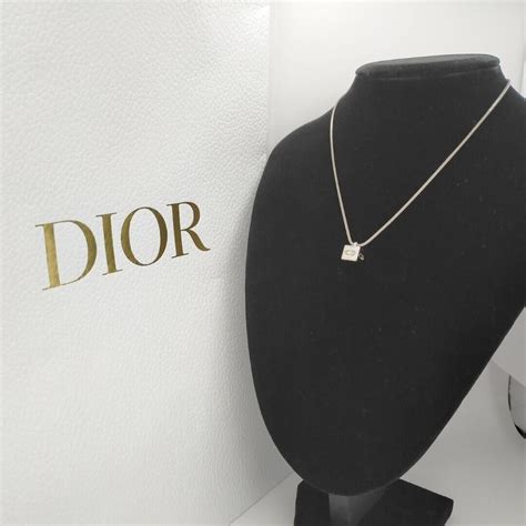 dior cube necklace|dior necklaces for women.